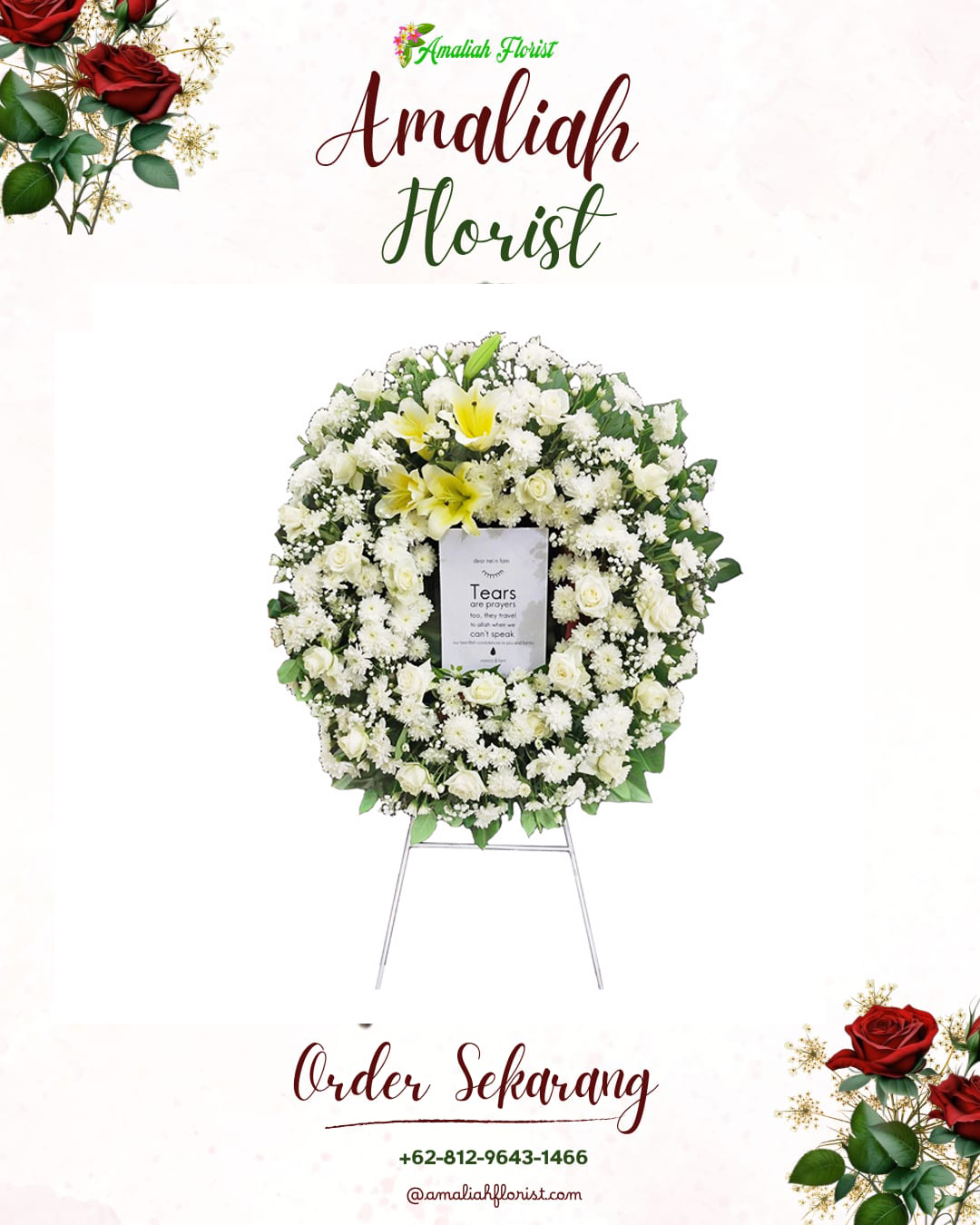 Krans Bunga Duka Balerejo